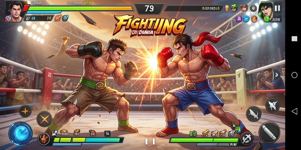 Tampilan screenshot utama 2739 menampilkan aksi pertarungan yang mendebarkan.
