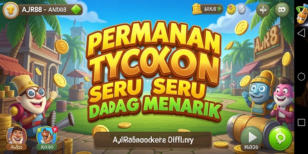 Screenshot utama AJR88 menampilkan gameplay Tycoon yang menarik.