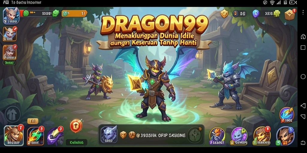 Tampilan gameplay <strong>DRAGON99</strong> yang menarik dan menawan.