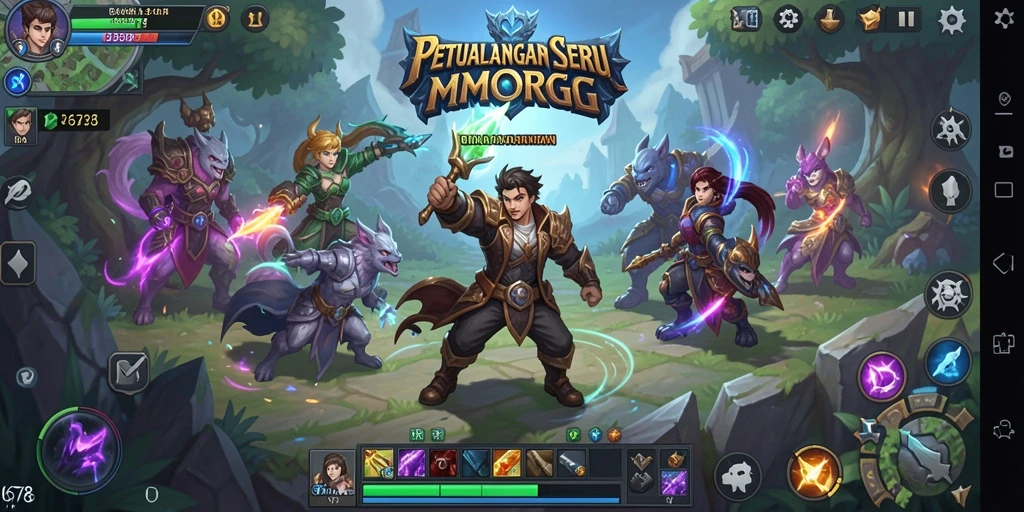 Tangkapan layar menarik dari gameplay seru ID678.