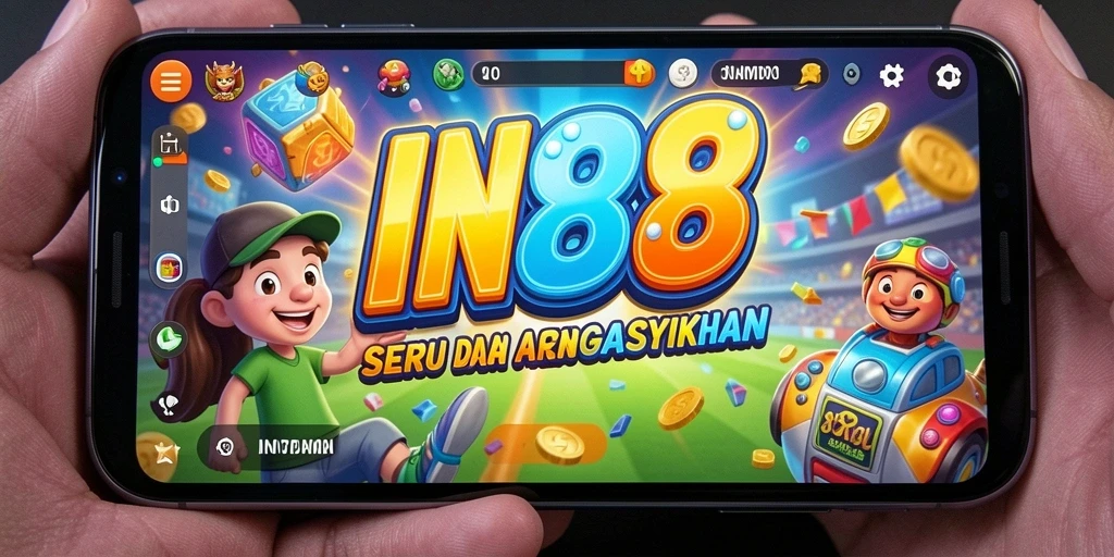 Screenshot IN88 menampilkan aksi seru dalam permainan Arcade.