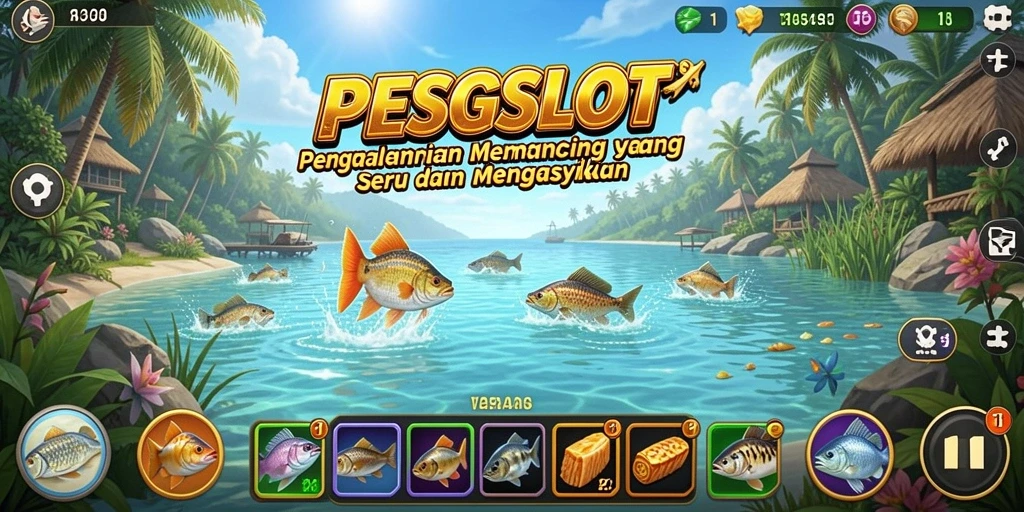 Tangkapan ikan besar dalam aksi di PESGSLOT.