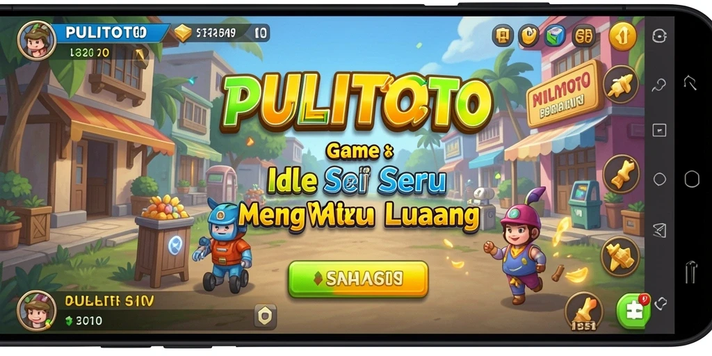 Tampilan gameplay PULITOTO yang menarik dengan fitur Idle.